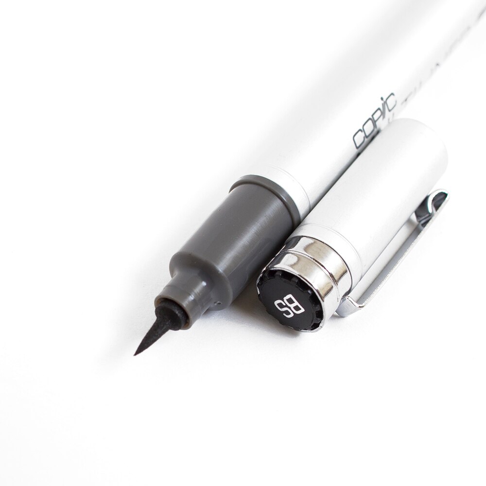 Copic, SP, Refillable, Multiliner, Fine Pen, Art & School, 55197, Black-07